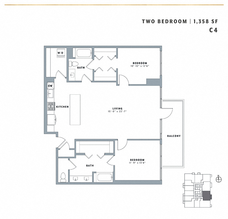 Two Bedroom C4 Hallasan
